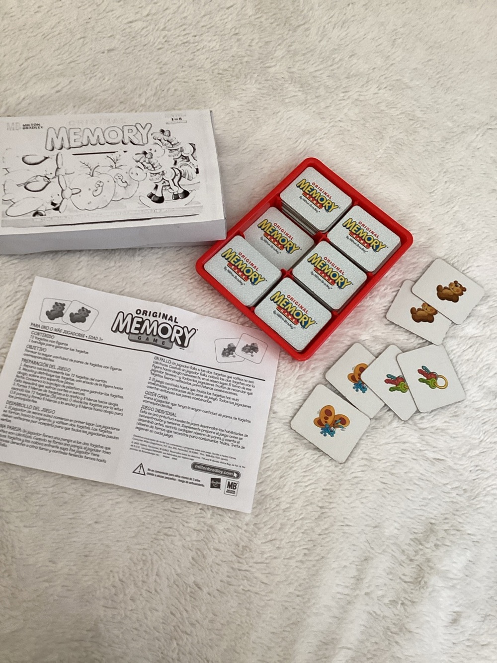 ⭐️ 2 for $10, Original Milton Bradley Memory Game